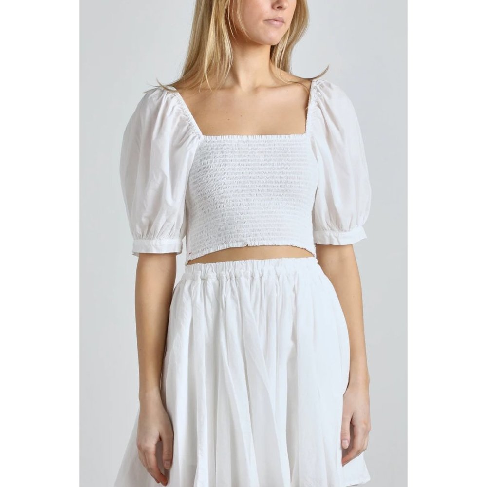 NWT Xirena "Issa" Top in White, Size Small (fits XS)